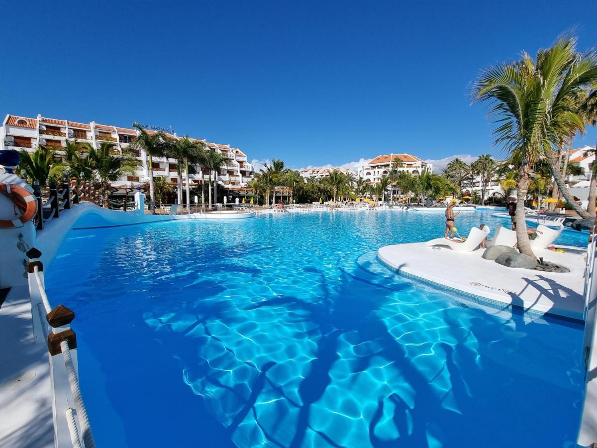 Studio Apartment No 1 Directly On The Beach And Sea, Terrace, Heated Pool, Wifi Playa de las Américas Exterior foto
